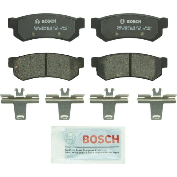 Bosch BP1315 QuietCast Premium Disc Brake Pad Set Fits select: 2007-2008 SUZUKI FORENZA, 2007-2008 SUZUKI RENO