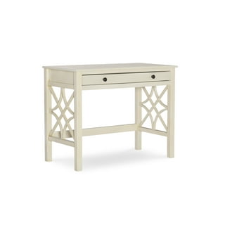 Antique white 2024 desk with drawers