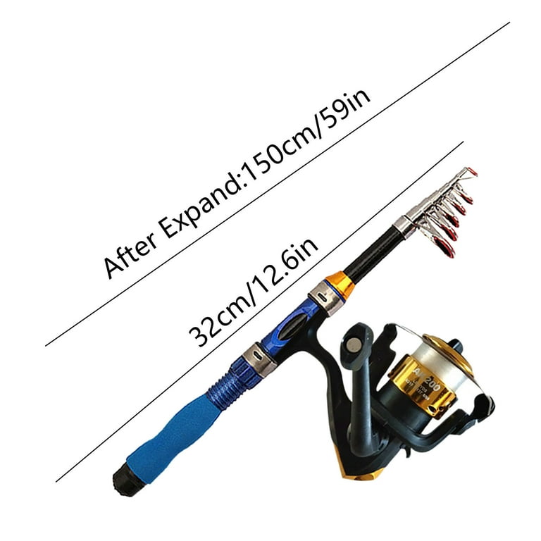 2024 New Ultra-short Small Fishing Rod Set Sea Rod Mini Short