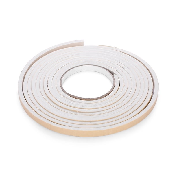 1 UNID 5M Cinta de sellado suave de polvo suave autoadhesivo Strip de sellado Puerta de coche Aislamiento de ruido Ventana de goma Accesorios de cocina
