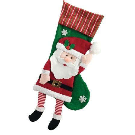 Giftsforyounow Santa Stripe Christmas Stocking