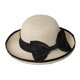 thumbnail image 1 of Niche Bow Summer Beach Hat Floppy Hat Sombrero de paja para el sol para deportes al aire libre de verano, 1 of 5