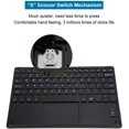 ZYBluetooth Keyboard,Mini UltraSlim Bluetooth Keyboard Wireless