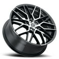 thumbnail image 3 of Ultra Wheel 20x8.5 Black With Natural Face Wheel - Not Applicable Bolt Pattern, 3 of 3