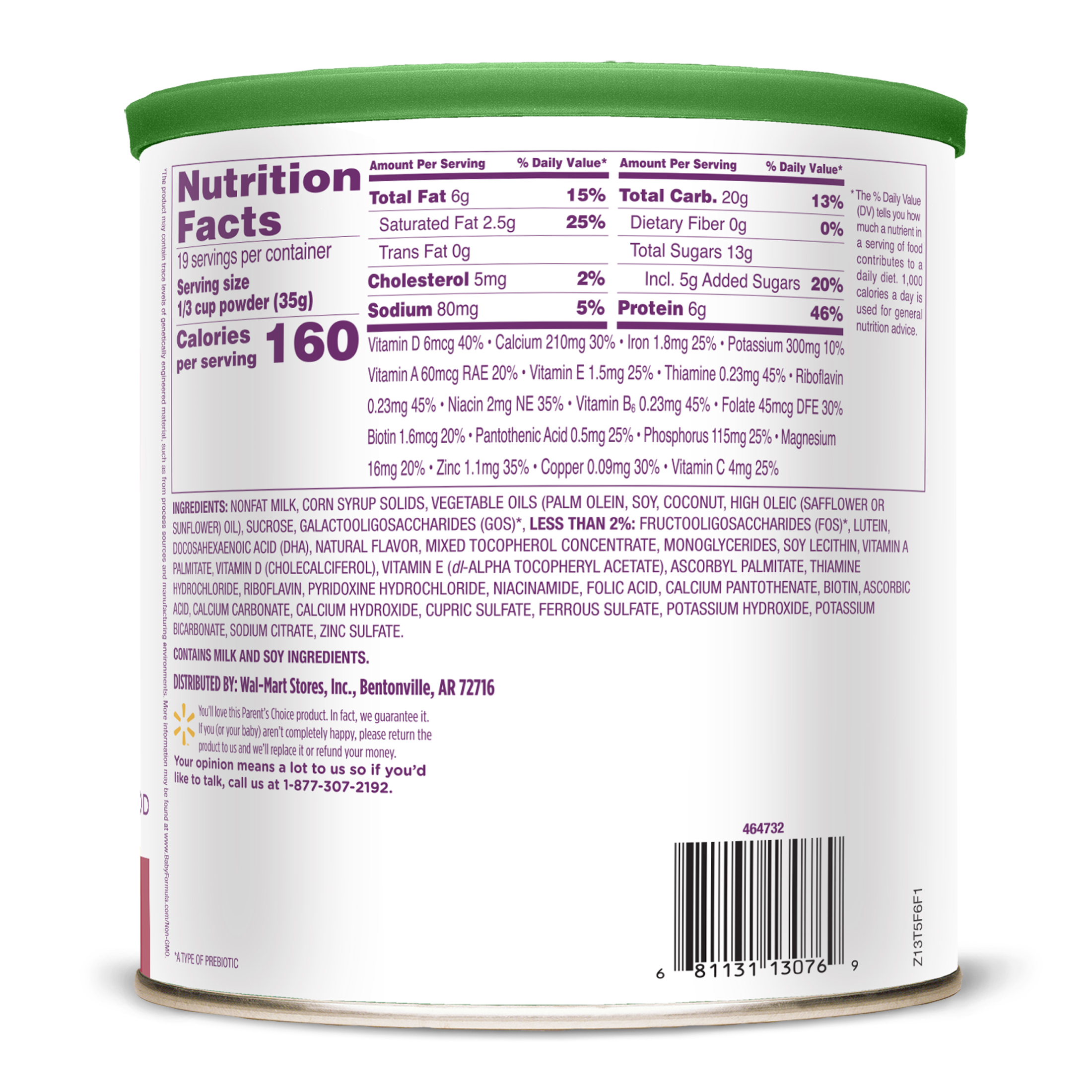 parents choice vanilla formula