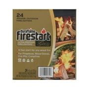 Duraflame Firestart Gold Premium Firelighters for Indoor and Outdoor Wood Fires, 24-Pack
