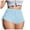 Light Blue, variant on Womens Fashion Casual Summer Drawstring Sexy Shorts Side Strap Soild Color Pants