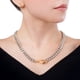 thumbnail image 5 of Gargantilla Collar Cubana Negra 9mm Mujer Chapa de Oro 18k Ametrinaa MPGD0010-negra, 5 of 5