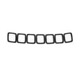 thumbnail image 1 of 7pcs Car Front Grille Cover Grill Ring Inserts Frame Trims Kit For 2017 2018 2019 2020 Compass (mat, 1 of 5