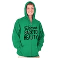 thumbnail image 5 of Welcome Back Reality Attitude Gym Zip Up Hoodie Men's Women's Brisco Brands L, 5 of 6