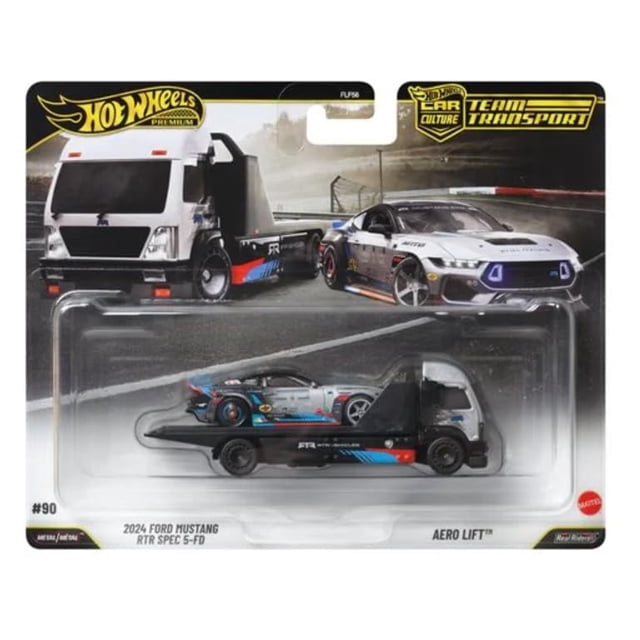 Ford Mustang RTR 5-FD de Toy Hot Wheels Team Transport 2024