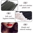 thumbnail image 3 of 100 Pieces Lip Brush, Disposable Lip Brushes, Microfiber Lint Free Cleaning Sticks, 3 of 5