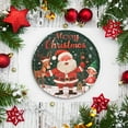 thumbnail image 2 of Luoshdecor 30Pcs Christmas Paper Plates,7 in Winter Santa Claus Disposable Plates Decorative Dinner Tableware for Christmas Party Supplies Home Decor, 2 of 6