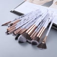 thumbnail image 4 of 15 Uds negro 5/10/15 Uds juego de brochas de maquillaje de mármol herramienta cosmética polvo sombra de ojos base rubor mezcla belleza pinceaux de maquillage esquí esquí Gafas de esquí, 4 of 4