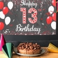 thumbnail image 3 of LOLIPPYY Happy 13th Birthday Backdrop Banner for Wall Decoration and Birthday Party Photo Prop, 3 of 7
