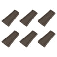 thumbnail image 1 of Suncast Outdoor Decorative Rain Gutter Downspout Splash Block, Java (6 Pack), 1 of 7
