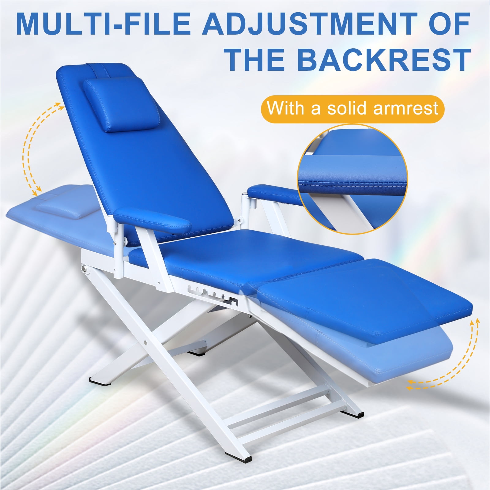 Portable foldable dental chair,Easy to Carry,High-Quality Construction