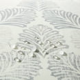 thumbnail image 4 of MARTHA STEWART Modern Banana Leaves Indoor Outdoor Decorative Lumbar Pillow 2-Pack Set, UV Fade Resistant, Water Repellent, Printed Tropical Design, Warm Grey, 11"x18", 4 of 9