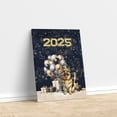 thumbnail image 3 of Happy New Year German Shepherd Welcome 2025 Balloon Firework Party Vertical Matte Canvas Poster Alsatian Dog Lover Gifts Wall Art Home Decor - 01014, 3 of 5