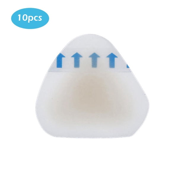 Youkk Heel Blister Bandages Adhesive Hydrocolloid Gel Heel Blister Plaster Cushions Prevents Rubbing Gel Guard Pads No.1