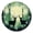 F8, variant on Personalized Wall Clock Non-Ticking Silent Clocks Battery Operated Round Clocks Decorative for Bathroom,Office-White Wolves Howling In The Style Of Fantasy Art(12inch)