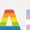 White, variant on Pride Ally Pride Flag Colors Men's Blue Crew Neck Short Sleeve Tee-Medium