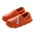 thumbnail image 1 of Winter Slides Waterproof Warm Non-skid Unisex Closed Back Slippers House Sandals, 1 of 10