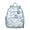 Sky-blue-100, variant on Starry Student Backpack – Gothic Celestial Moon Astrology Print With Starry Night Cosmic Mystical Spiritual Golden Witchy Pattern