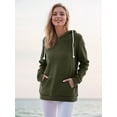 thumbnail image 2 of Women's Maternity Nursing Tops Hoodie Fleece Breastfeeding Shirts Clothes, 2 of 4