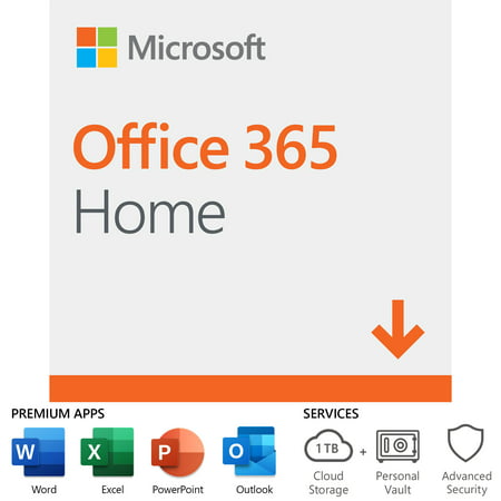 Microsoft Office 365 Home | 12-month subscription, up to 6 people, PC/Mac (Microsoft Office 365 Best Price)