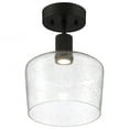 thumbnail image 5 of 63147LEDD-MBL/SDG Access Lighting Port Nine - 9W 1 LED Semi-Flush Mount In Transitional Style-11.75 Inches Tall and 9 Inches Wide-Matte Black, 5 of 5