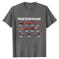 thumbnail image 3 of Mens Polo T-Shirt Patriotic Farm Tractor Short Sleeve Tnak Top for Men,Grey,3XL, 3 of 4