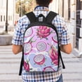 thumbnail image 5 of Disketp Dragon Fruit School Backpack, Lightweight Basic Middle School Bookbags 17 Inch Casual Daypack for Student College, Travel or Outdoor, 5 of 6