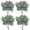 Style 1, variant on Bulk Artificial Eucalyptus Leaf Stems, Fabric Faux Silver Dollar Eucalyptus Bundle, Bendable Fake Greenery Sprigs, for Home Vase Decor Wedding Bouquet Floral Arrangement DIY Crafts