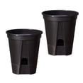 thumbnail image 1 of Maceta de 2 piezas para bonsái, macetas de vivero transpirables para oficina, interior y hogar Negro, 1 of 8