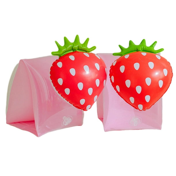 Anillos Brazo Flotabilidad Redondos Inflables PVC Flotación Safe Elástico Resado Inflable para Aprendizaje