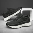 thumbnail image 6 of Men's Sneakers Height Increasing Fashionable Breathable Mesh Running Shoes Casual Athletic Footwear, 6 of 8
