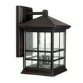 thumbnail image 2 of 3 Light Outdoor Wall Mount In Urban/Industrial Style 9 High By 15.25 Wide Capital Lighting 9912Ob, 2 of 2