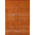 thumbnail image 1 of Ahgly Company Machine Washable Indoor Rectangle Industrial Modern OrangeRed Orange Area Rugs, 2' x 3', 1 of 7