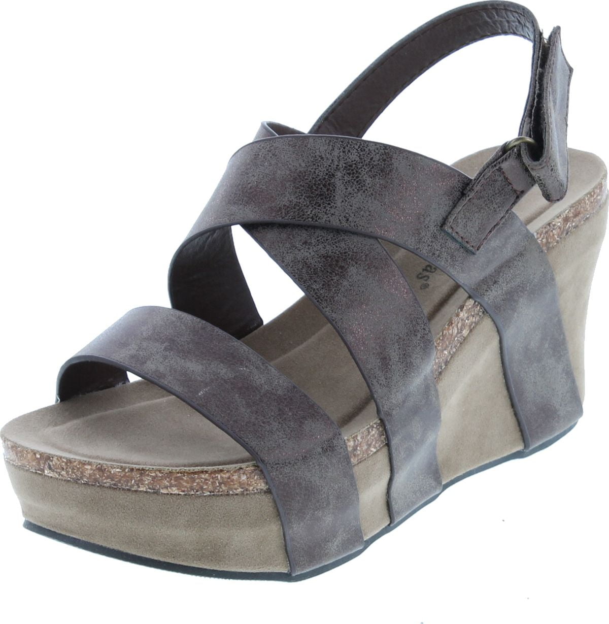 vegan wedge sandals