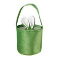 thumbnail image 2 of Cesta con orejas de conejo, suministros reutilizables para fiestas, cestas de compras escolares para niños, decoración del hogar, cesta de huevos de Verde Soledad Canasta de Pascua, 2 of 10