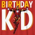 thumbnail image 2 of Boy's Marvel Birthday Kid Iron Man  Graphic Tee Red Medium, 2 of 4