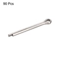 thumbnail image 3 of Unique Bargains Split Cotter Pin, 3x25mm Stainless Steel Clip Fastener Fitting Silver 90Pack, 3 of 5
