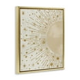 thumbnail image 4 of Stupell Industries Starry Sun Rays Landscape Painting Gold Floater Framed Art Print Wall Art, 17 x 21, 4 of 10