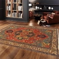 thumbnail image 3 of Pasargad Home Serapi Hand Knotted Wool Rust Area Rug, Rust, 3 of 4