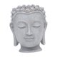 thumbnail image 5 of Maceta con forma de cabeza de Buda, maceta para plantas, decoración creativa gris, adorno, regalo para plantas. Estilo D, 5 of 9
