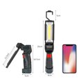 thumbnail image 1 of Luz de trabajo COB de bolsillo LED, luz de inspección recargable USB portátil con base magnética, linterna ultrabrillante de 5 modos de luz para taller de bricolaje ShuxiuWang 9024715368720, 1 of 1