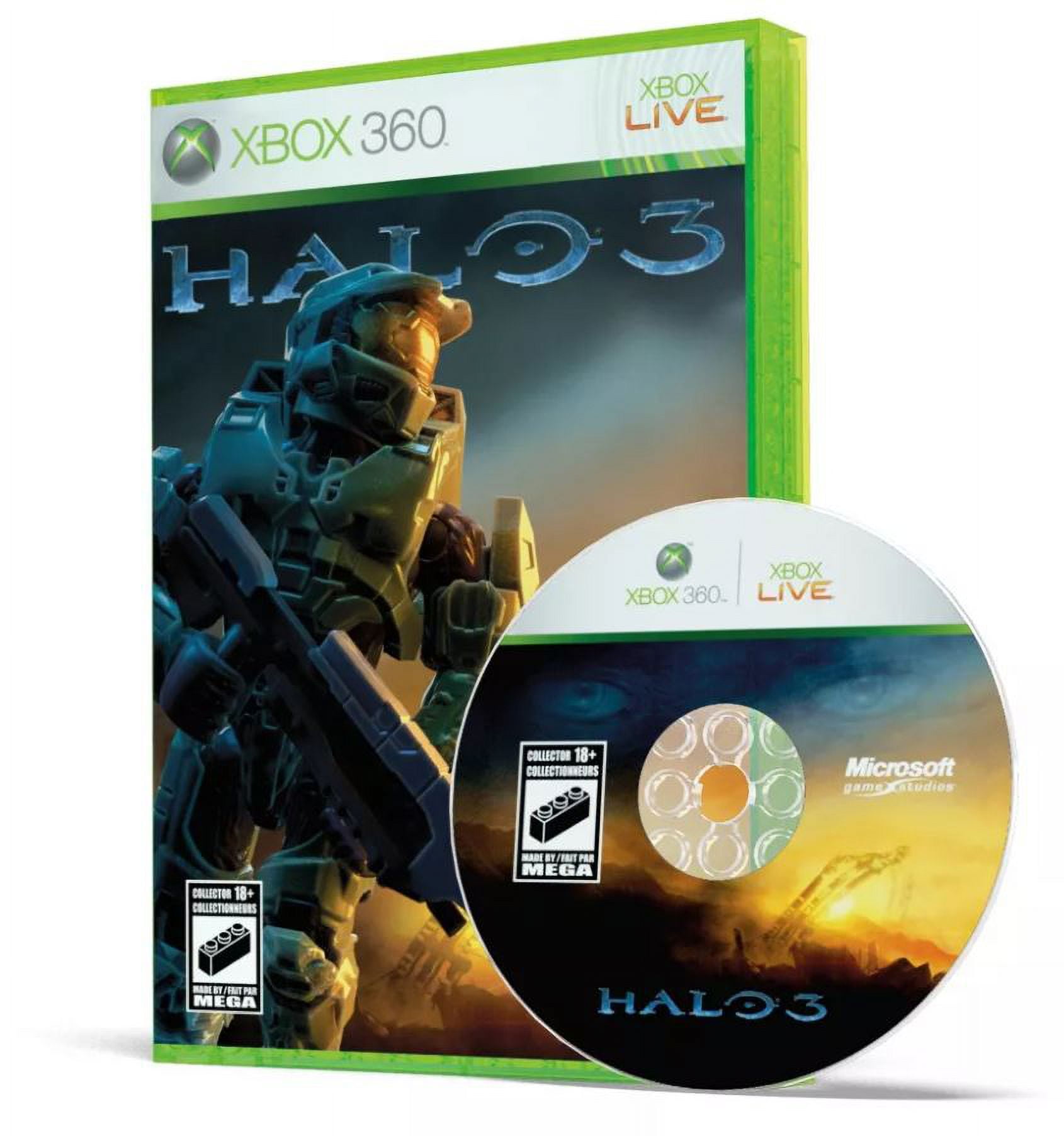 MEGA Showcase Collector Building Set Microsoft Xbox 360 - 1342pcs - Game Games - Loja de Games Online