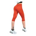thumbnail image 4 of Capri D Mujer Leggings Lycra Malla Corta Pescador Bermudas LOLE  Capri, 4 of 6