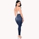 thumbnail image 3 of Vaqueros rasgados de cintura alta para mujer, pantalones pitillo elásticos a la moda, informales, ajustados, S-3XL, otoño, 2023, 3 of 4